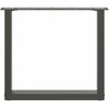 Kavos staliuko kojelės, U formos, 2 vnt., 50x(42-43)cm