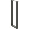 Kavos staliuko kojelės, U formos, 2 vnt., 50x(100-101) cm