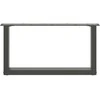 Kavos staliuko kojelės, U formos, 2 vnt., 70x(30-31)cm