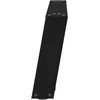 Kavos staliuko kojelės, U formos, 2 vnt., juoda, 60x(30-31)cm