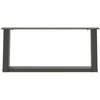 Kavos staliuko kojelės, U formos, 2 vnt., 70x(30-31)cm