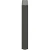 Kavos staliuko kojelės, 2 vnt., antracito spalvos, 38x(42-43) cm, plienas