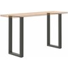 Kavos staliuko kojelės, U formos, 2 vnt., 50x(90-91)cm, plienas