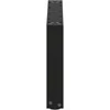 Kavos staliuko kojelės, 2 vnt., juodos, 60x(30-31) cm, plienas, U formos