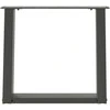 Kavos staliuko kojelės, U formos, 2 vnt., 50x(42-43)cm