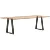 Kavos staliuko kojelės, V formos, 2 vnt., 60x(72-73)cm, plienas