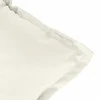 Kėdės pagalvėlės, 4vnt., kreminės, 120x50x7cm, audinys