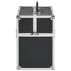 Lagaminas kosm. priem., juod. sp., 37x24x35cm, alium.