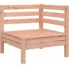 Keturvietė sodo sofa, douglas eglės medienos masyvas