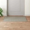 Kilimas-takelis, taupe spalvos, 50x100cm, sizalio imitacija