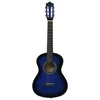 Klasikinė gitara pradedantiesiems ir vaikams, mėlyna, 1/2 34"