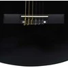 Klasikinė gitara su dėklu pradedantiesiems, juoda, 4/4 39"