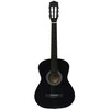 Klasikinė gitara su dėklu pradedantiesiems, juoda, 3/4 36"