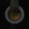 Klasikinė gitara su dėklu pradedantiesiems, juoda, 3/4 36"