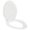 Klozeto sėdynė su Soft-close mechanizmu, balta