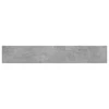 Knygų lentynos plokštės, 4vnt., betono pilkos, 60x10x1,5cm, MDP
