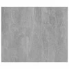 Knygų lentynos plokštės, 8vnt., betono pilkos, 60x50x1,5cm, MDP