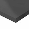 Knygų lentynos plokštės, 8vnt., pilkos, 80x20x1,5cm, MDP