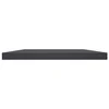 Knygų lentynos plokštės, 8vnt., pilkos, 60x40x1,5cm, MDP