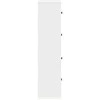 Knygų spinta, baltos spalvos, 60x24x101,5cm, apdirbta mediena