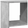 Knygų spinta, betono pilka, 100x33x156,5cm, apdirbta mediena