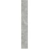 Knygų spinta, betono pilka, 60x24x176cm, apdirbta mediena