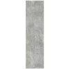 Knygų spinta, betono pilka, 80x30x114cm, apdirbta mediena