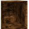 Knygų spinta, dūminio ąžuolo, 40x30x114cm, apdirbta mediena