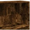 Knygų spinta, dūminio ąžuolo, 80x24x176cm, apdirbta mediena