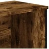 Knygų spinta, dūminio ąžuolo, 80x31x106cm, apdirbta mediena