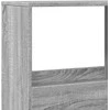 Knygų spinta, pilka ąžuolo, 100x33x155,5cm, apdirbta mediena