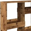 Knygų spinta, sendintos medienos, 100x33x135cm, mediena