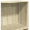 Knygų spinta, sonoma ąžuolo, 40x24x176cm, apdirbta mediena