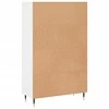 Komoda, baltos spalvos, 69,5x31x115cm, apdirbta mediena