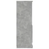 Komoda, betono pilka, 60x35,5x103,5cm, apdirbta mediena