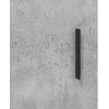 Komoda, betono pilkos spalvos, 69,5x34x180cm, apdirbta mediena