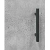 Komoda, betono pilkos spalvos, 69,5x34x180cm, apdirbta mediena
