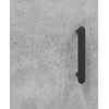 Komoda, betono pilkos spalvos, 69,5x34x180cm, apdirbta mediena