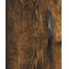 Komoda, dūminio ąžuolo spalvos, 34,5x34x180cm, apdirbta mediena
