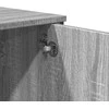 Komoda, juodos spalvos, 79,5x35,5x137,5cm, apdirbta mediena