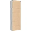 Komoda, pilkos ąžuolo spalvos, 80x42,5x249cm, apdirbta mediena