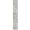 Komoda su LED, betono pilkos, 69x32,5x200cm, apdirbta mediena