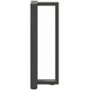 konsolės stalo kojos, T formos, 2 vnt., 38x25x(72-73)cm