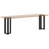konsolės stalo kojos, T formos, 2 vnt., juoda, 20x28x(72-73)cm