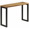 Konsolinis staliukas, 110x35x75cm, perdirbtos medienos masyvas