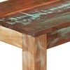 Konsolinis staliukas, 110x35x76cm, perdirbtos medienos masyvas