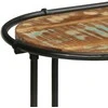 Konsolinis staliukas, 110x42x76cm, perdirbtos medienos masyvas