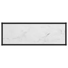 Konsolinis staliukas, baltas, 100x35x75cm, grūdintas stiklas