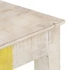 Konsolinis staliukas, baltas, 115x35x77cm, mango mediena