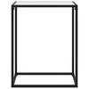 Konsolinis staliukas, baltas, 60x35x75cm, grūdintas stiklas